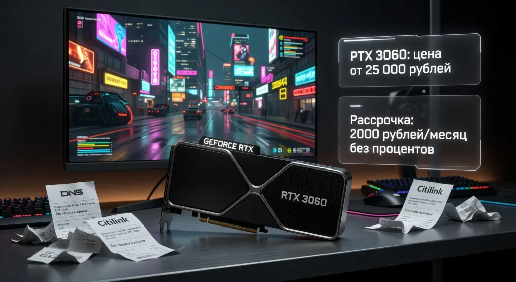 Купить видеокарту в рассрочку RTX 3060: бюджетные варианты — практические тесты и реальный опыт пользователей