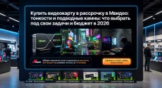 Купить видеокарту в рассрочку в Мвидео: тонкости и подводные камни: что выбрать под свои задачи и бюджет в 2026