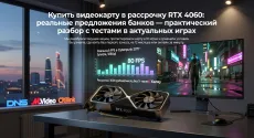 Купить видеокарту в рассрочку RTX 4060: реальные предложения банков — практический разбор с тестами в актуальных играх